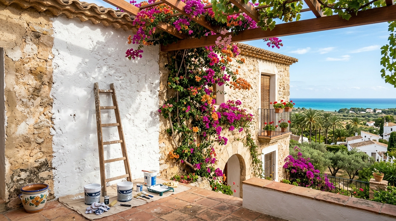 Schilder- & Decoratiewerk voor expats in San Fulgencio, Costa Blanca, Spanje