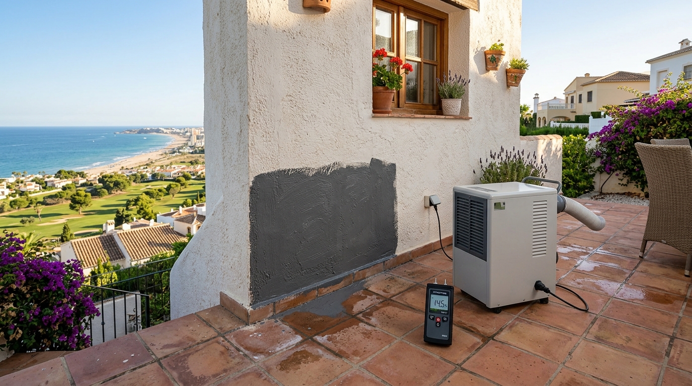 Vochtbestrijding & Schimmelbehandeling voor expats in San Juan de Alicante, Costa Blanca, Spanje