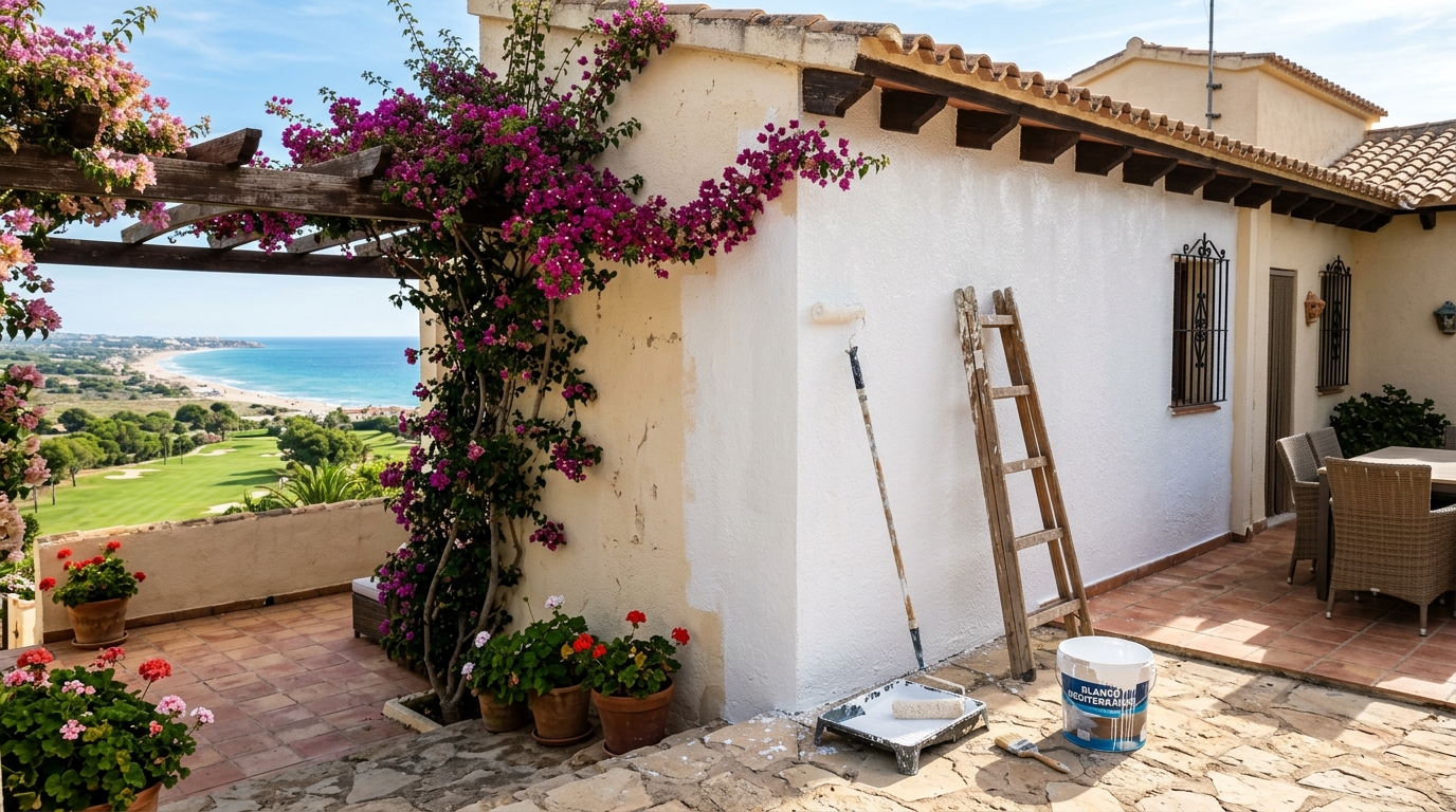 Schilder- & Decoratiewerk voor expats in San Juan de Alicante, Costa Blanca, Spanje