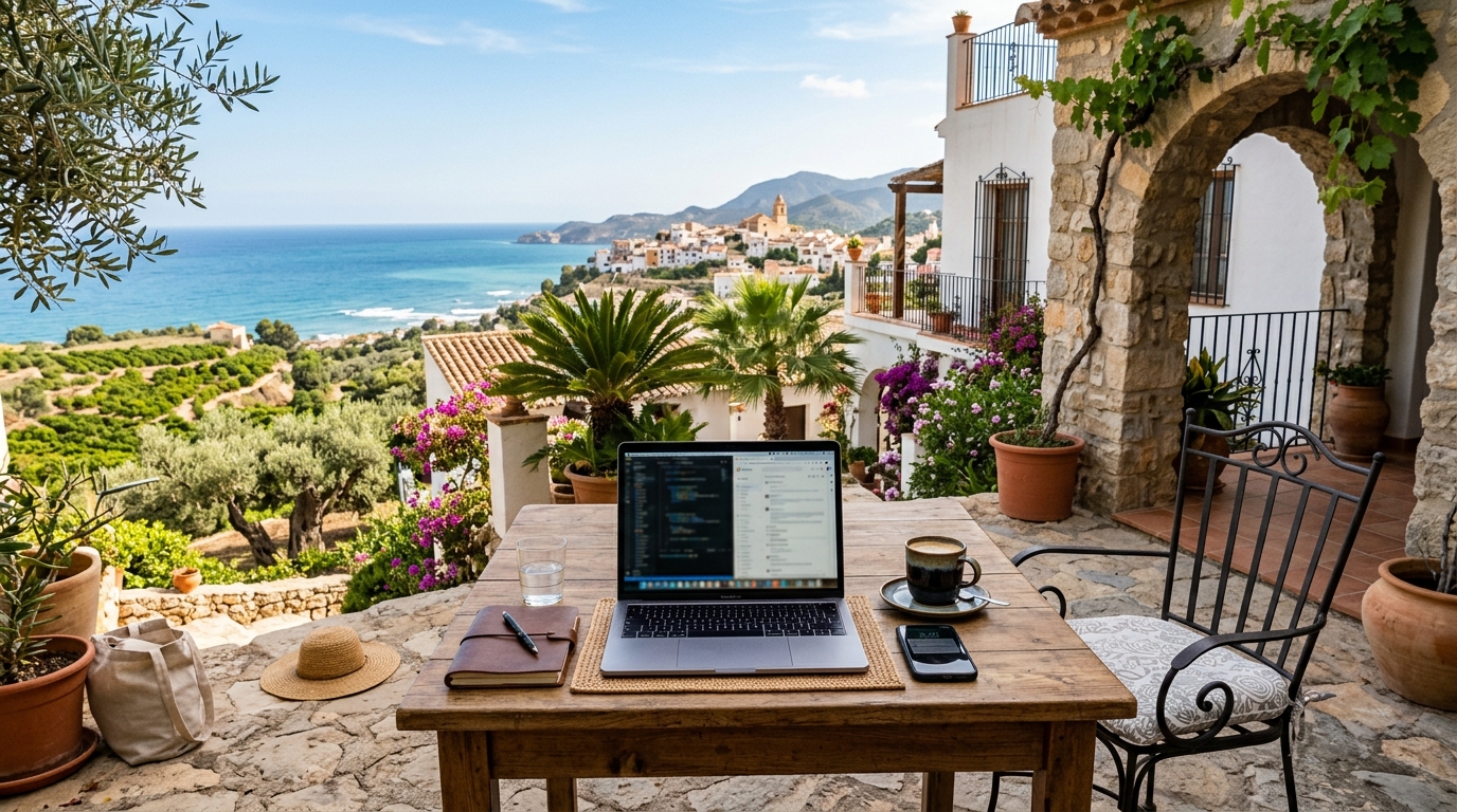 Digitale Nomaden Visum Spanje voor expats in San Miguel de Salinas, Costa Blanca, Spanje