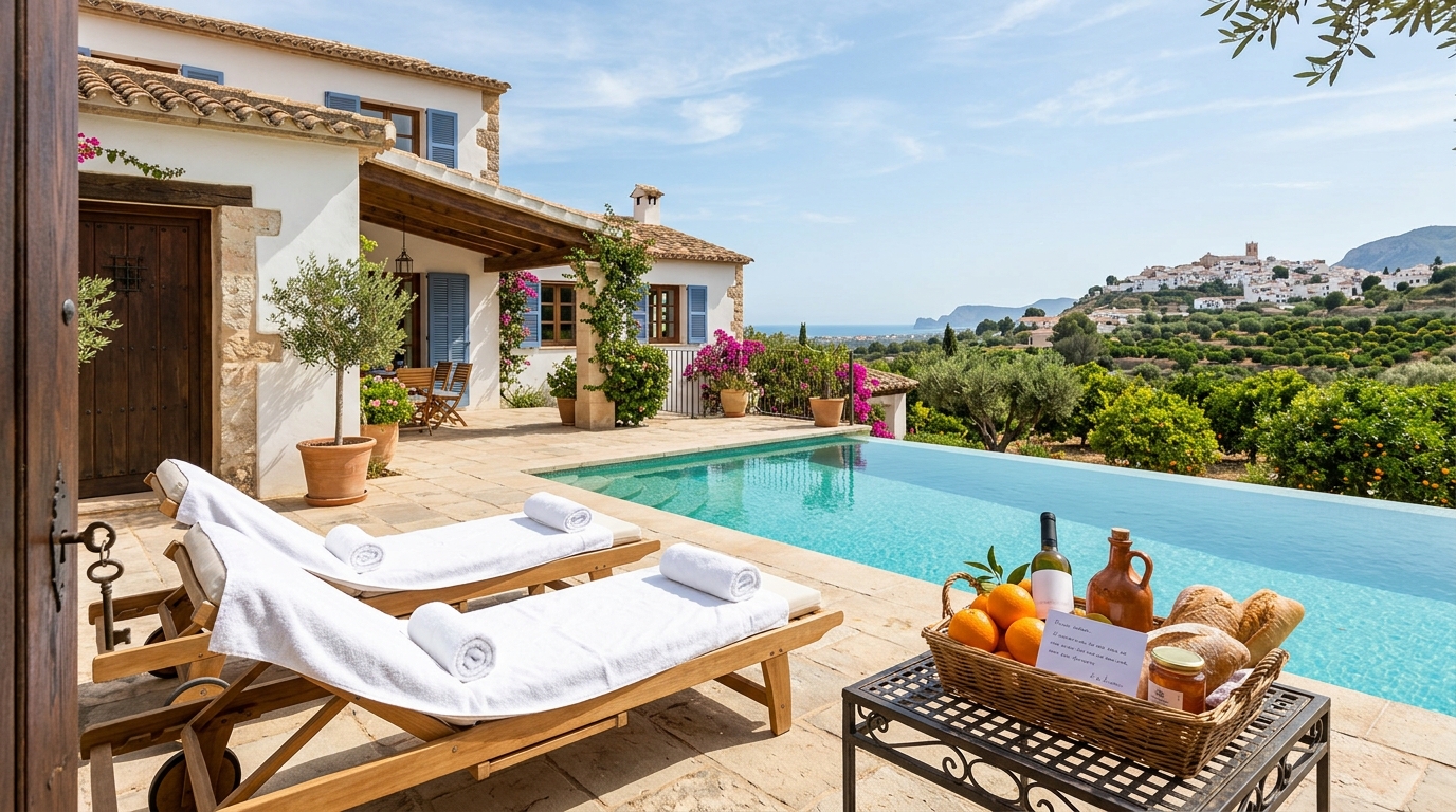 Semesteruthyrningsförvaltning för fastighetsägare i San Miguel de Salinas, Costa Blanca, Spanien