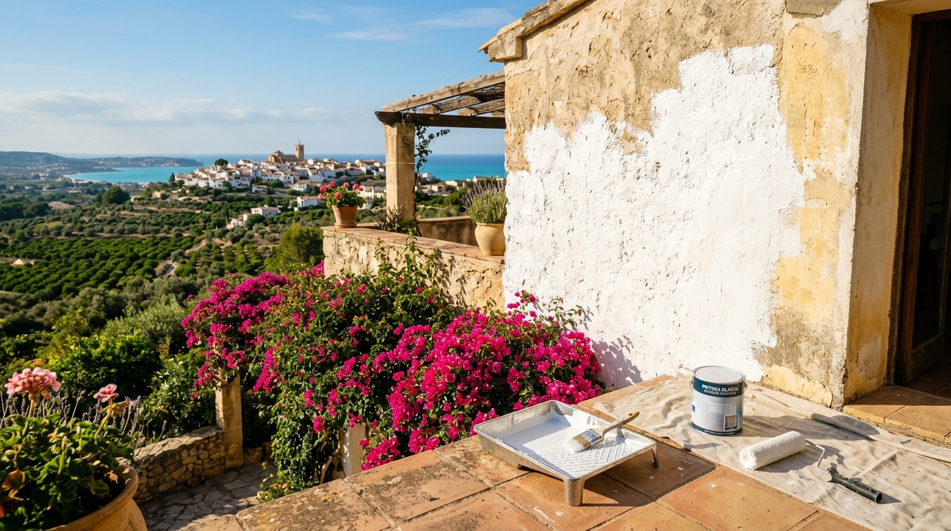 Schilder- & Decoratiewerk voor expats in San Miguel de Salinas, Costa Blanca, Spanje