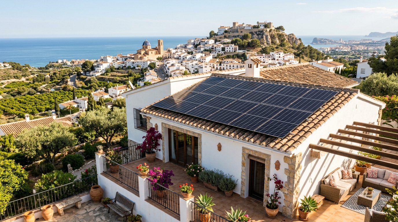 Zonnepanelen Installatie voor expats in San Miguel de Salinas, Costa Blanca, Spanje
