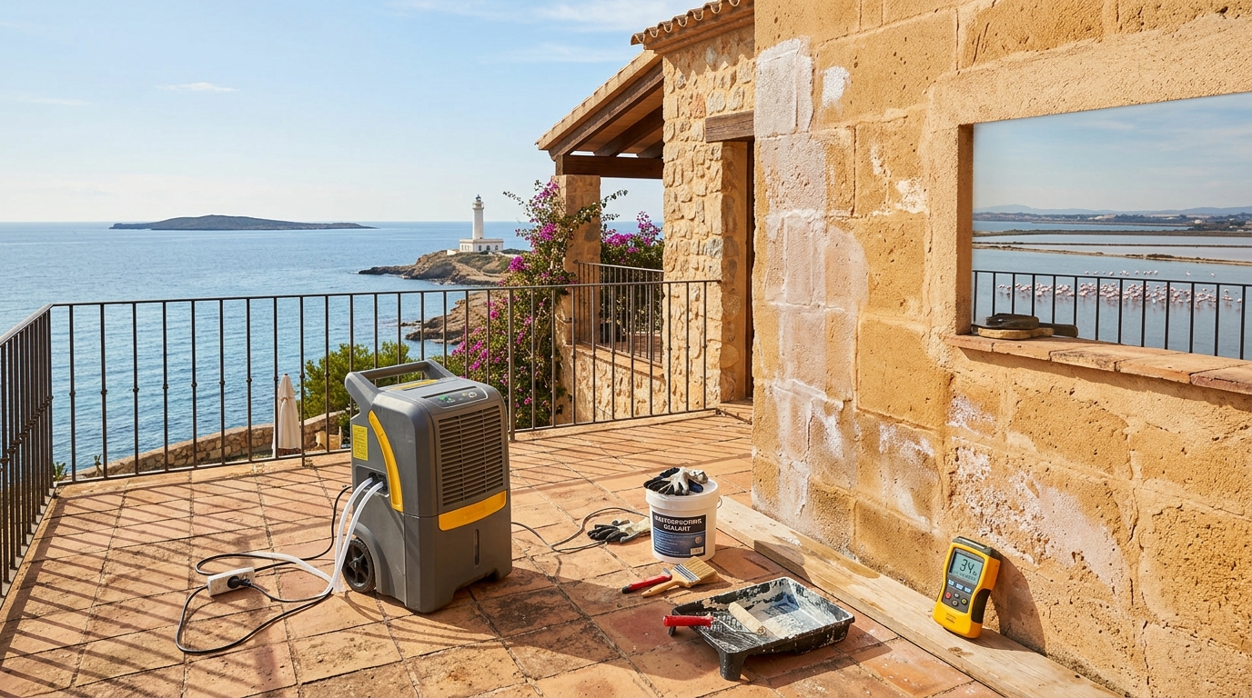 Vochtbestrijding & Schimmelbehandeling voor expats in Santa Pola, Costa Blanca, Spanje