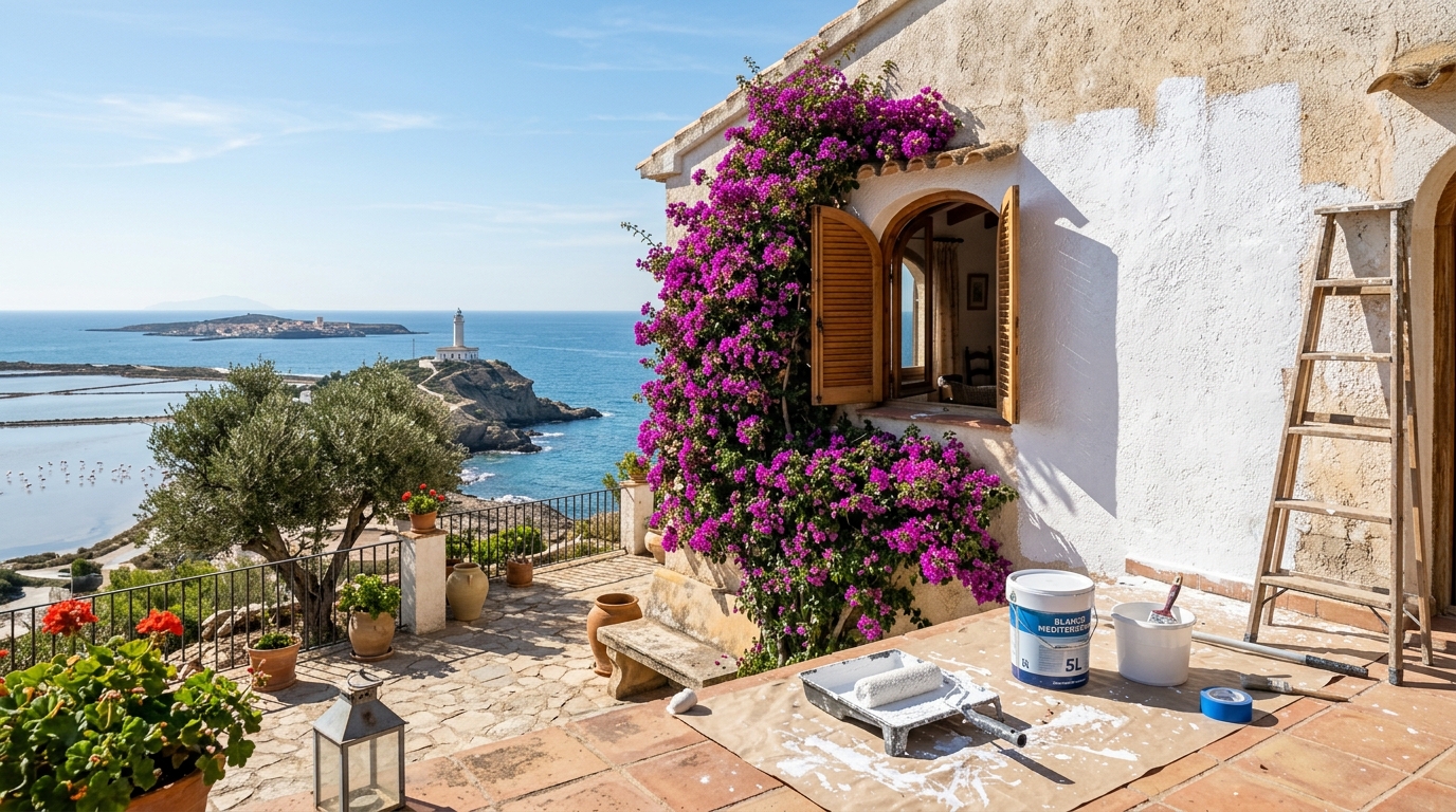 Schilder- & Decoratiewerk voor expats in Santa Pola, Costa Blanca, Spanje