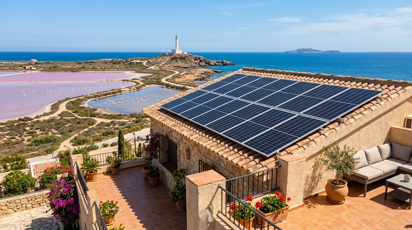 Zonnepanelen Installatie voor expats in Santa Pola, Costa Blanca, Spanje