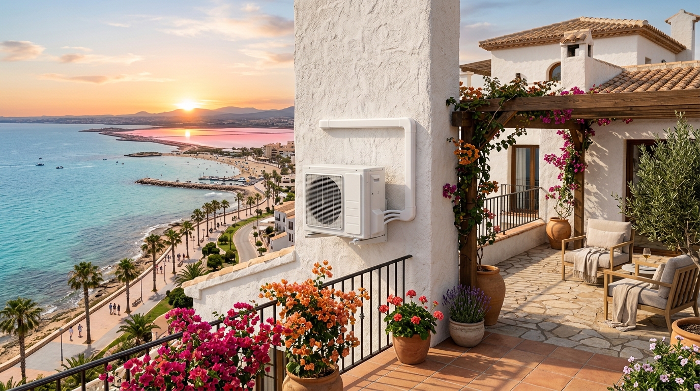 Airconditioning Installatie & Service voor expats in Torrevieja, Costa Blanca, Spanje