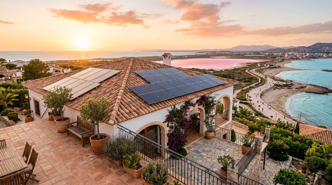Zonnepanelen Installatie voor expats in Torrevieja, Costa Blanca, Spanje