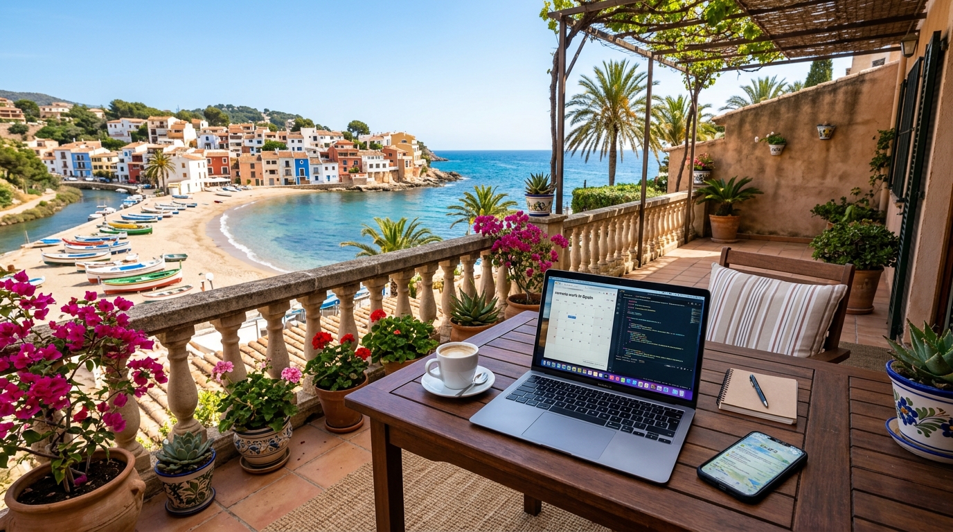 Digitale Nomaden Visum Spanje voor expats in Villajoyosa, Costa Blanca, Spanje