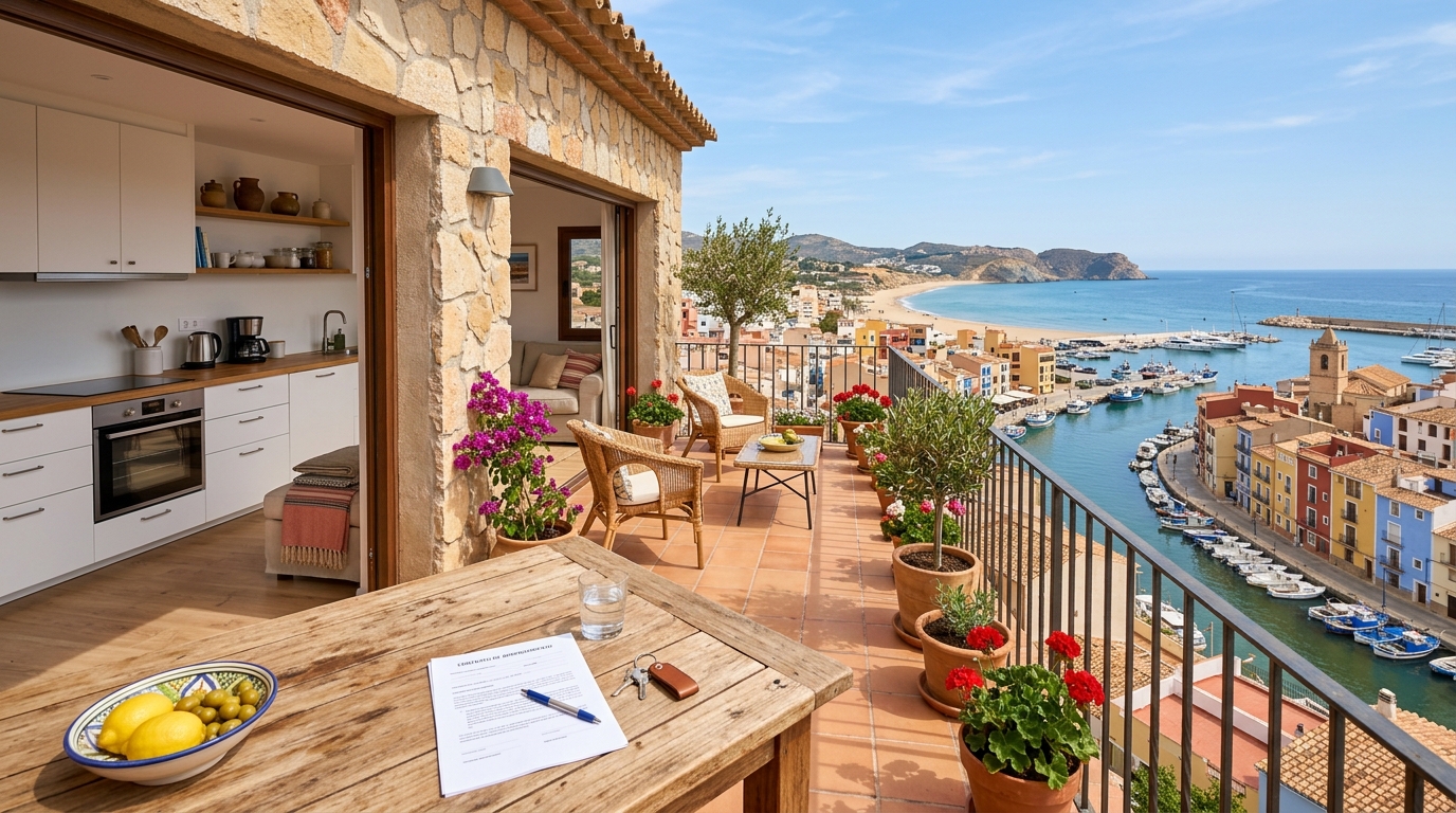 Långtidsuthyrningsförvaltning för fastighetsägare i Villajoyosa, Costa Blanca, Spanien